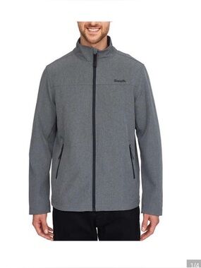 Bench Men’s Zip Up Gray Jacket